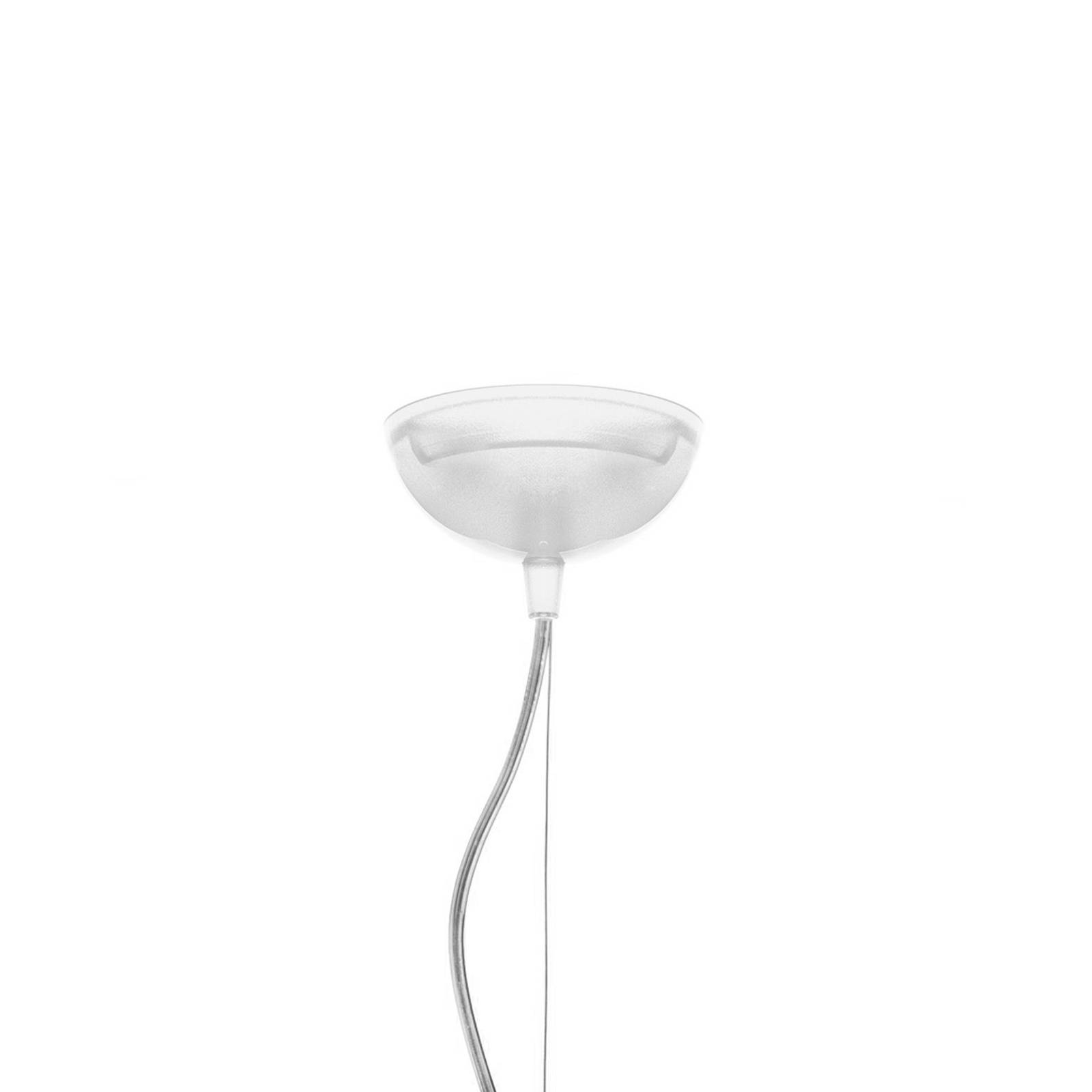 Designerska lampa wisząca Kabuki, przezroczysta