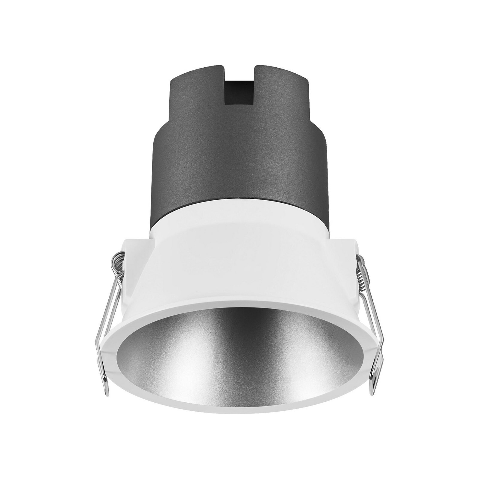 OSRAM LED-Einbauspot TWIST, weiß/silber, 830 Ø 9,3 cm Metall