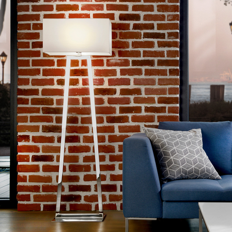Villeroy & Boch Lyon Stehlampe aus Edelstahl