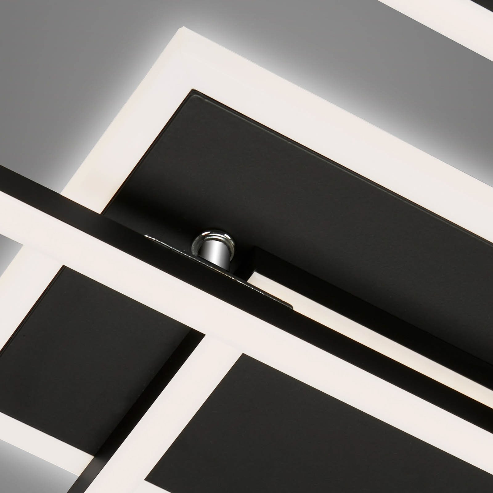 LED-Deckenlampe Frame S CCT 110x24,8cm schwarz