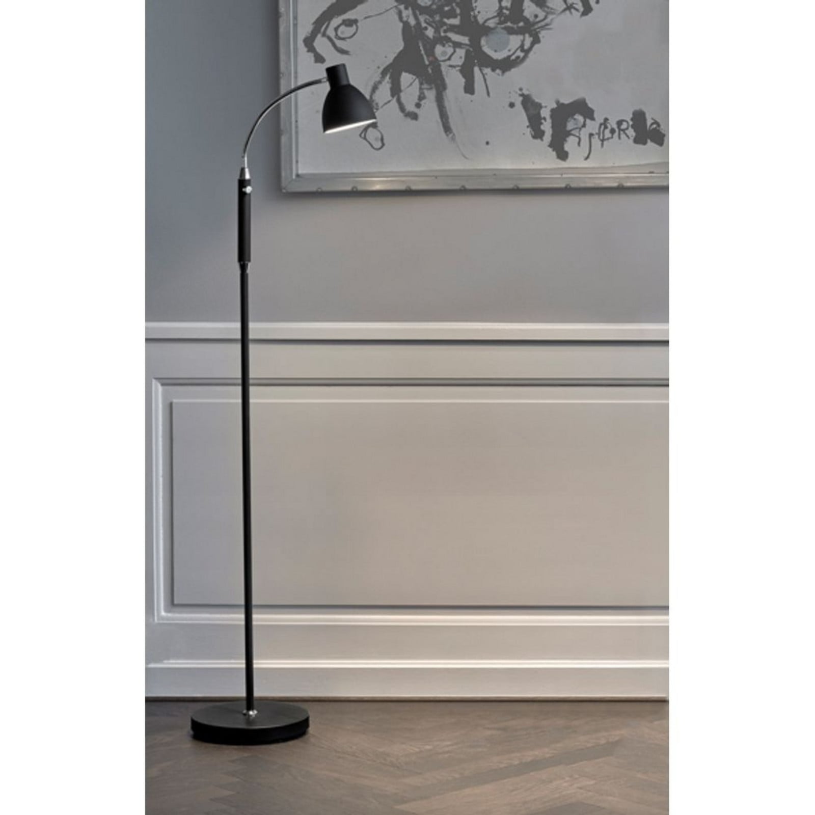 Hudson LED Golvlampa Halo Design - Vardagsrum - Metall