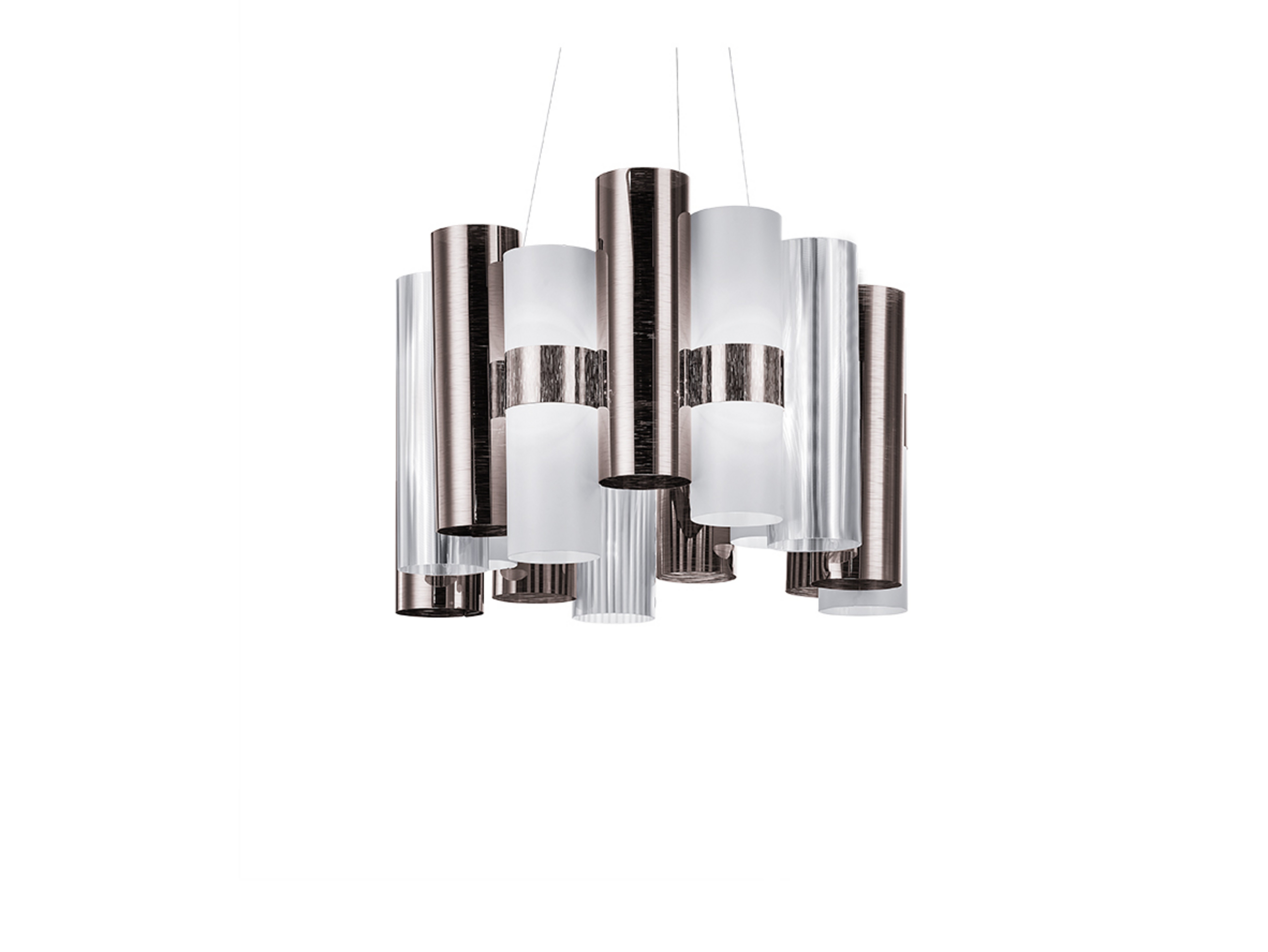 La Lollo Suspension M Pewter - Slamp