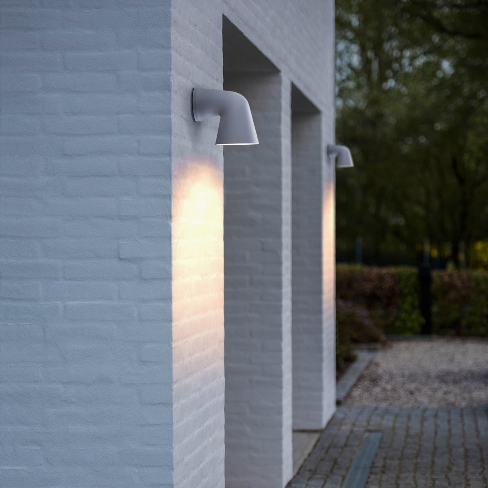Front Single Lampa Ścienna White - Nordlux