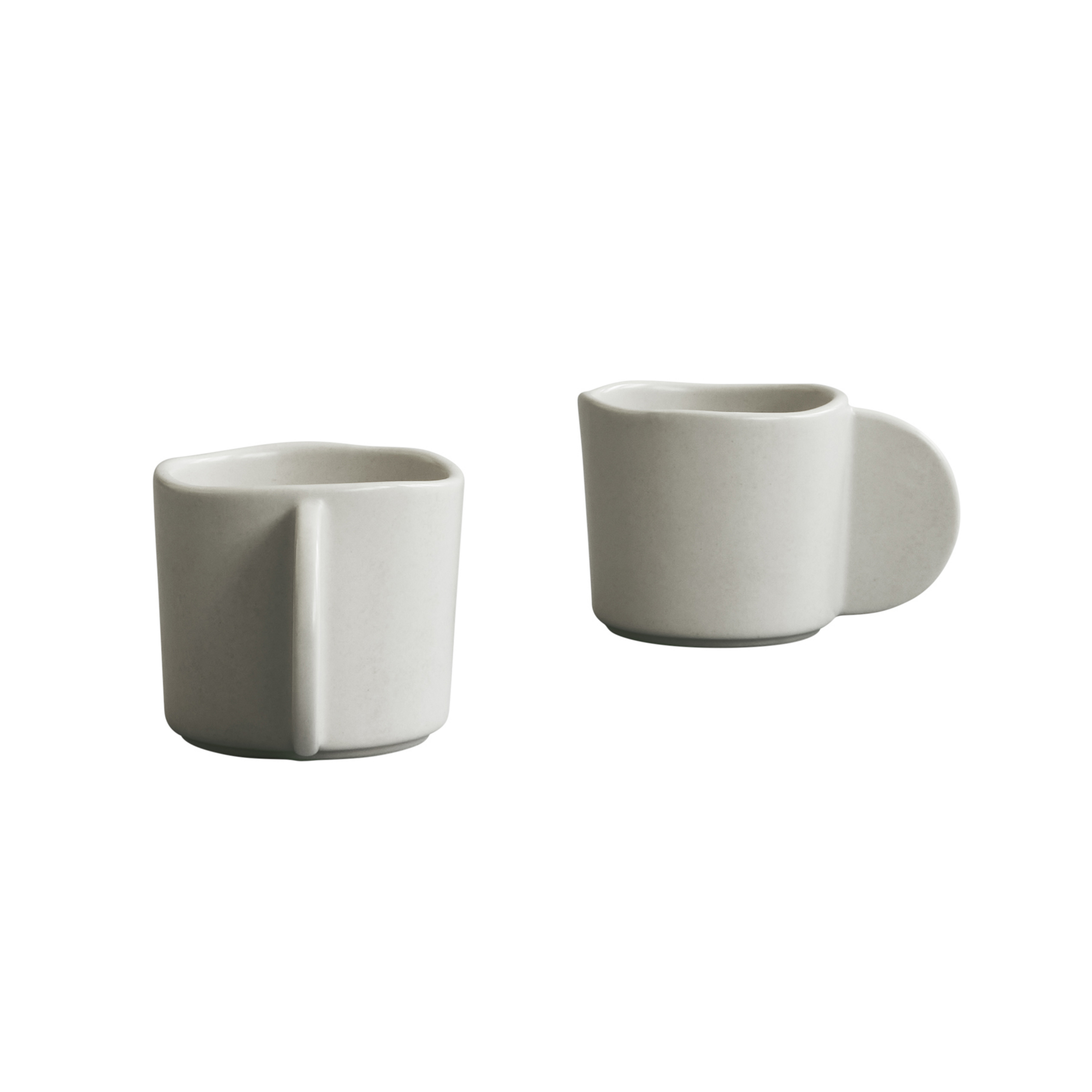 Tasse Native, 8 cm, lot de 2, blanc - 101 Copenhagen