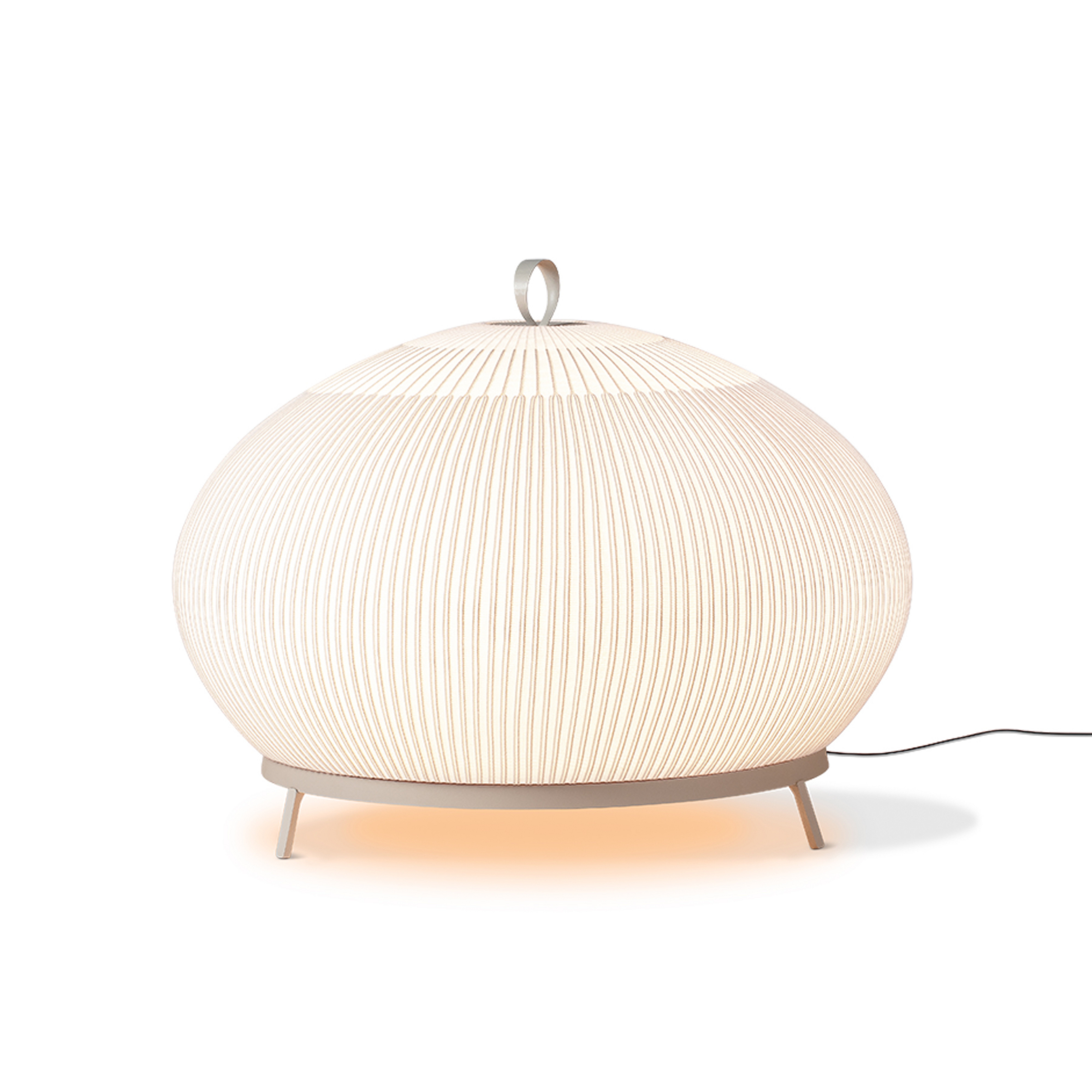 Lampa de podea Knit LED 7492 bej Înălțime 51 cm 927 Casambi - Vibia