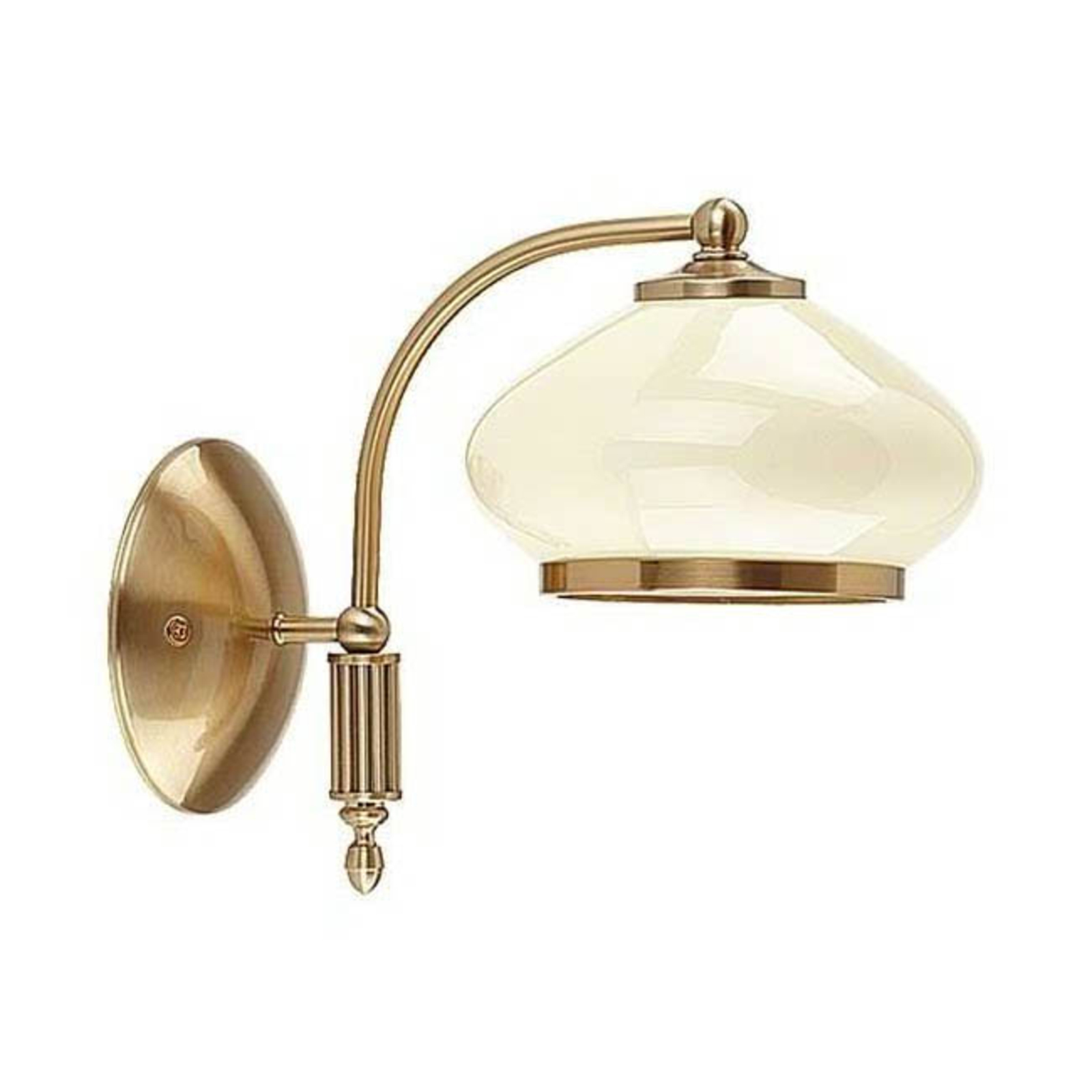 Vegglampe Auroras i gull