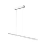 Suspension LED Bande, 150 cm, couleur acier, CCT, variateur d'intensité