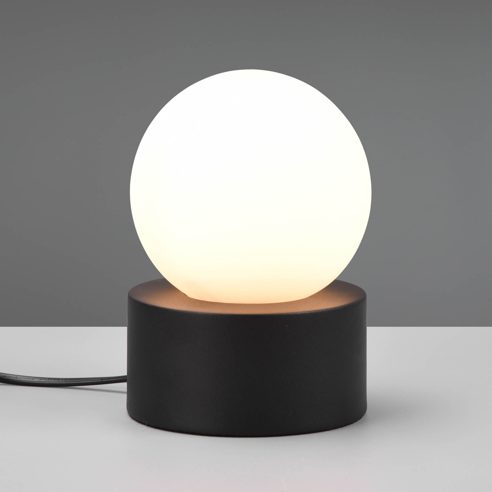 Countess table lamp globe lampshade, opal glass
