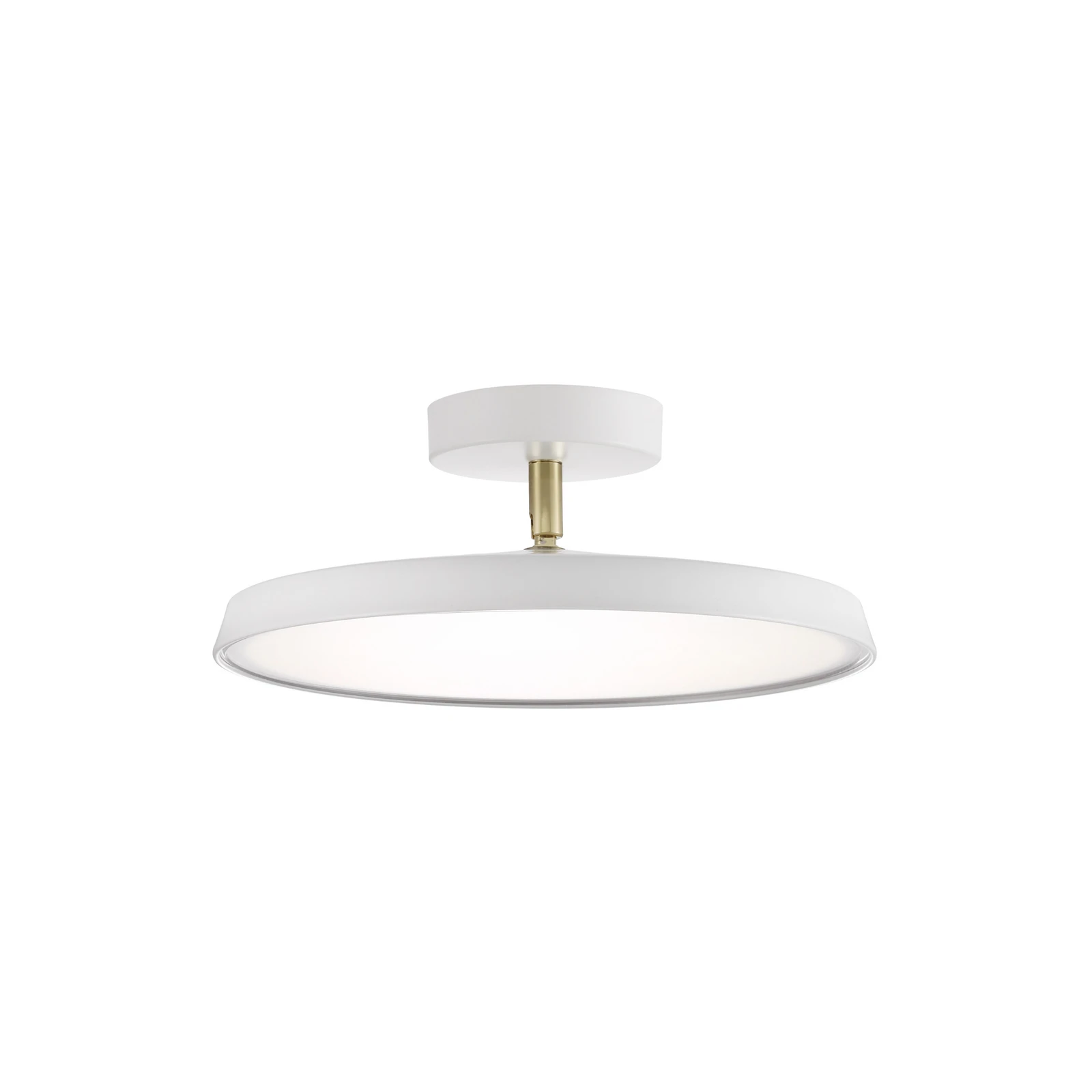 LED stropna svjetiljka Kaito 2 Pro, Ø 30 cm, bijela, daljinska