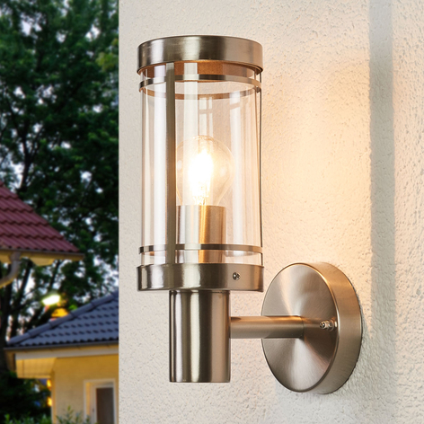 Aplique de pared exterior acero inoxidable Djori