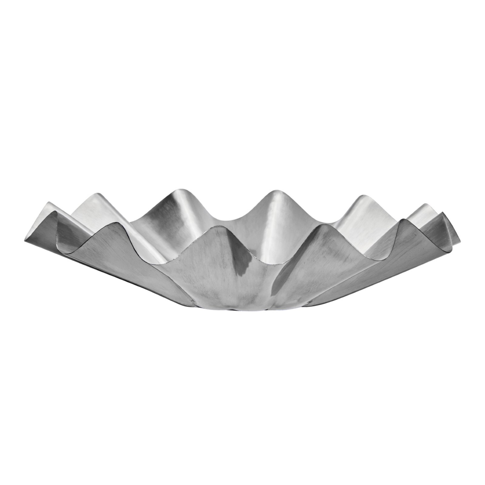 Flood Skål sølv børstet jern Ø 35 cm - House Doctor