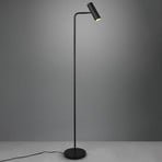 Marley stāvlampa, melna, augstums 151 cm, metāls