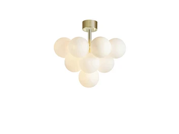 Merlot 13 Taklampe Brass/White - Markslöjd