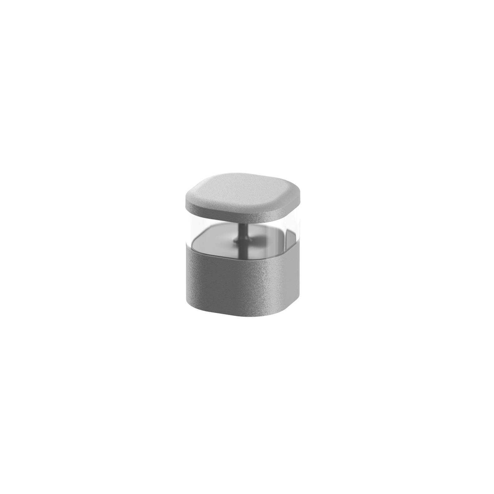 Flos Pointbreak Balisage 1, 2,700 K grey 4cm - Recessed Floor Light - Design - Silver