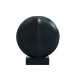 Guggenheim Vase, 34cm, dunkelgrün, Keramik - 101 Copenhagen