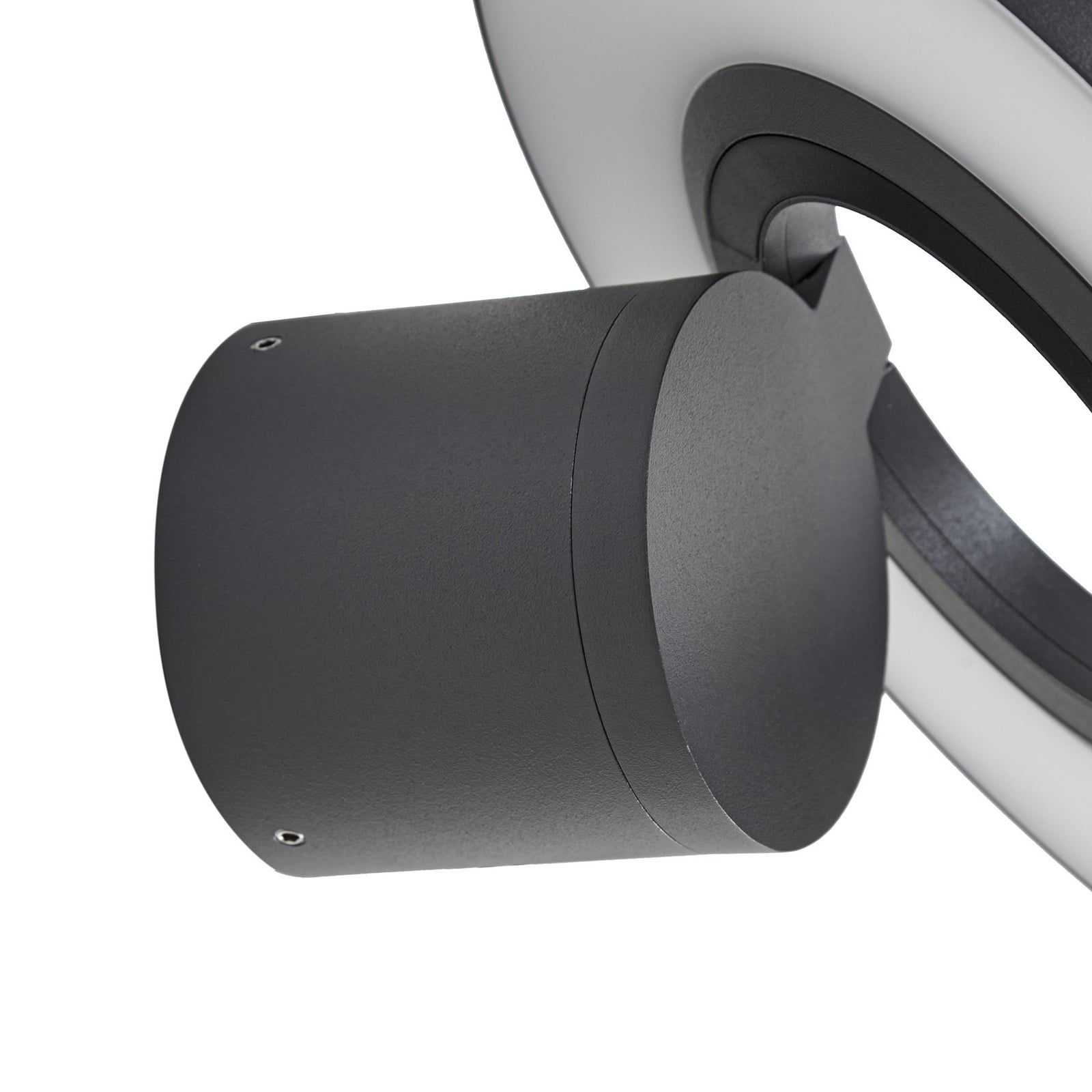 Arcchio LED-Außenwandleuchte Tovio, anthrazit, rotierbar