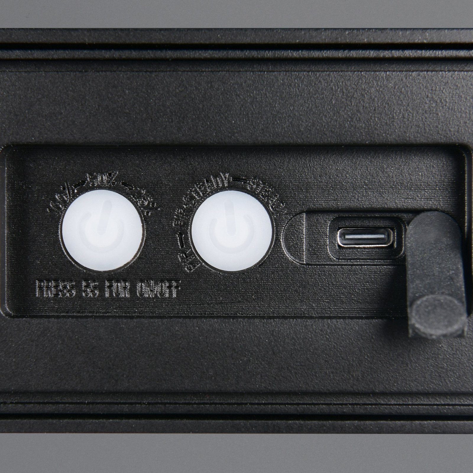 Silves solar wall light, black, sensor, IP44