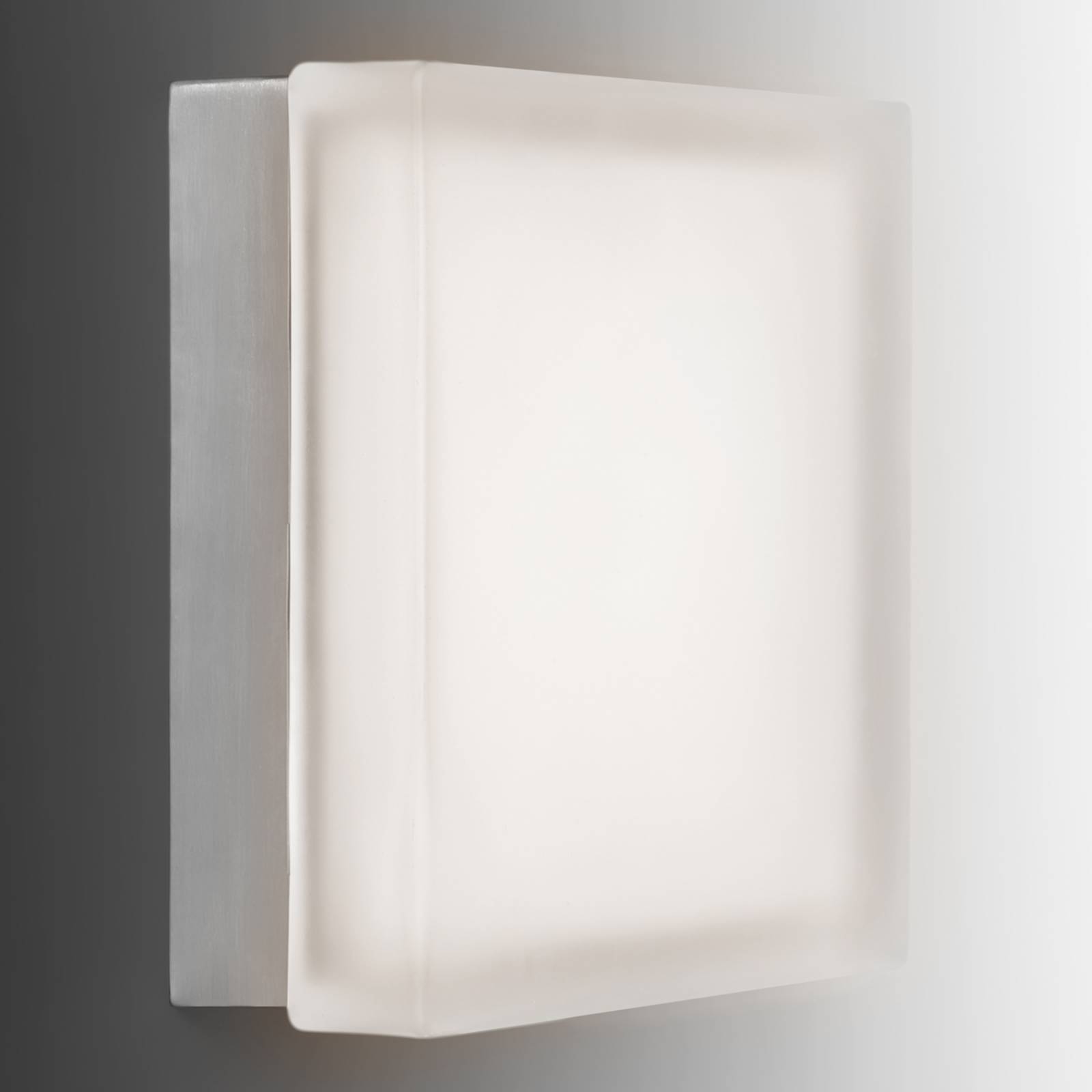 Image of Applique LED Briq 02L moderne blanc chaud 