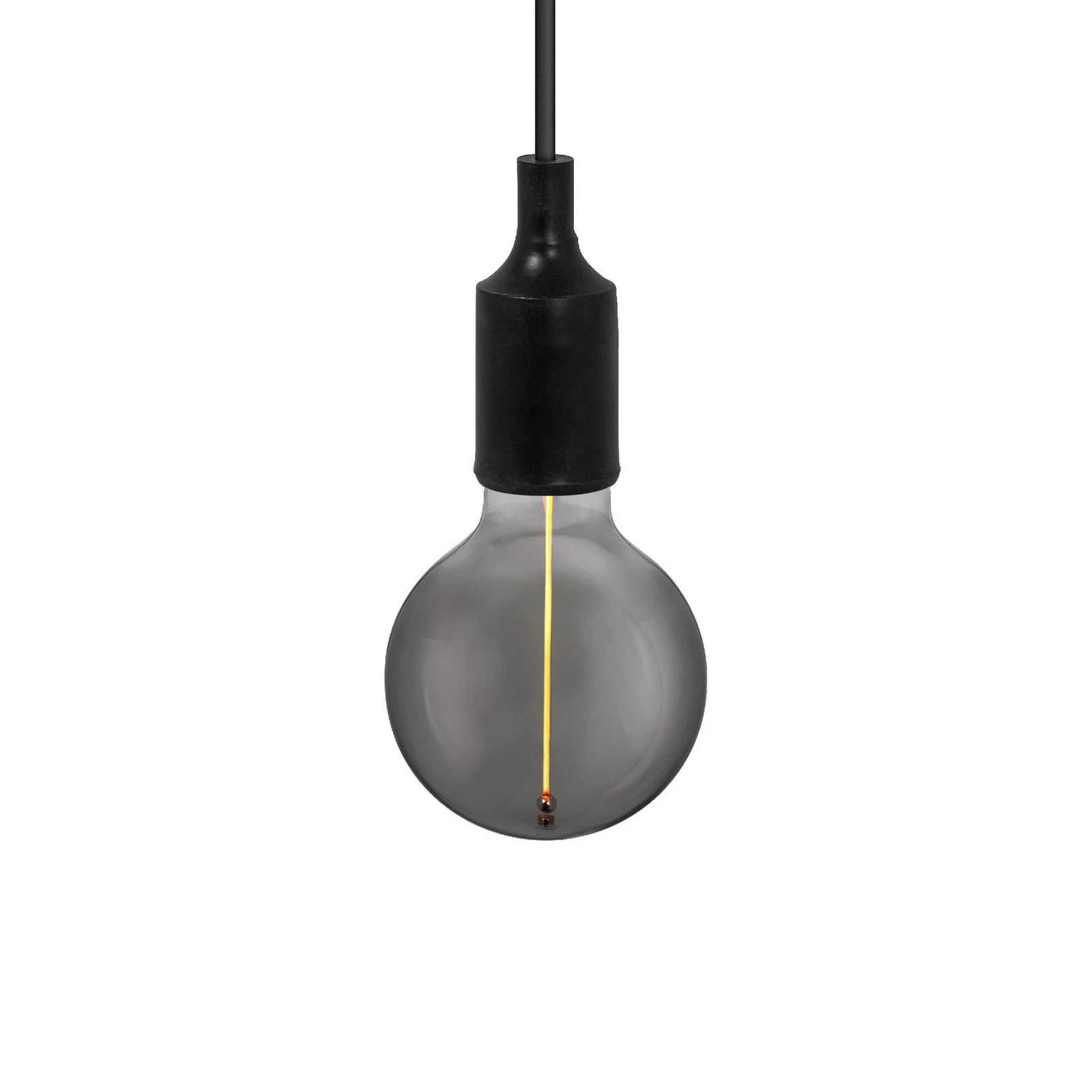 Candeeiro suspenso OSRAM VINTAGE 1906 BELL preta plástico Ø 9 cm