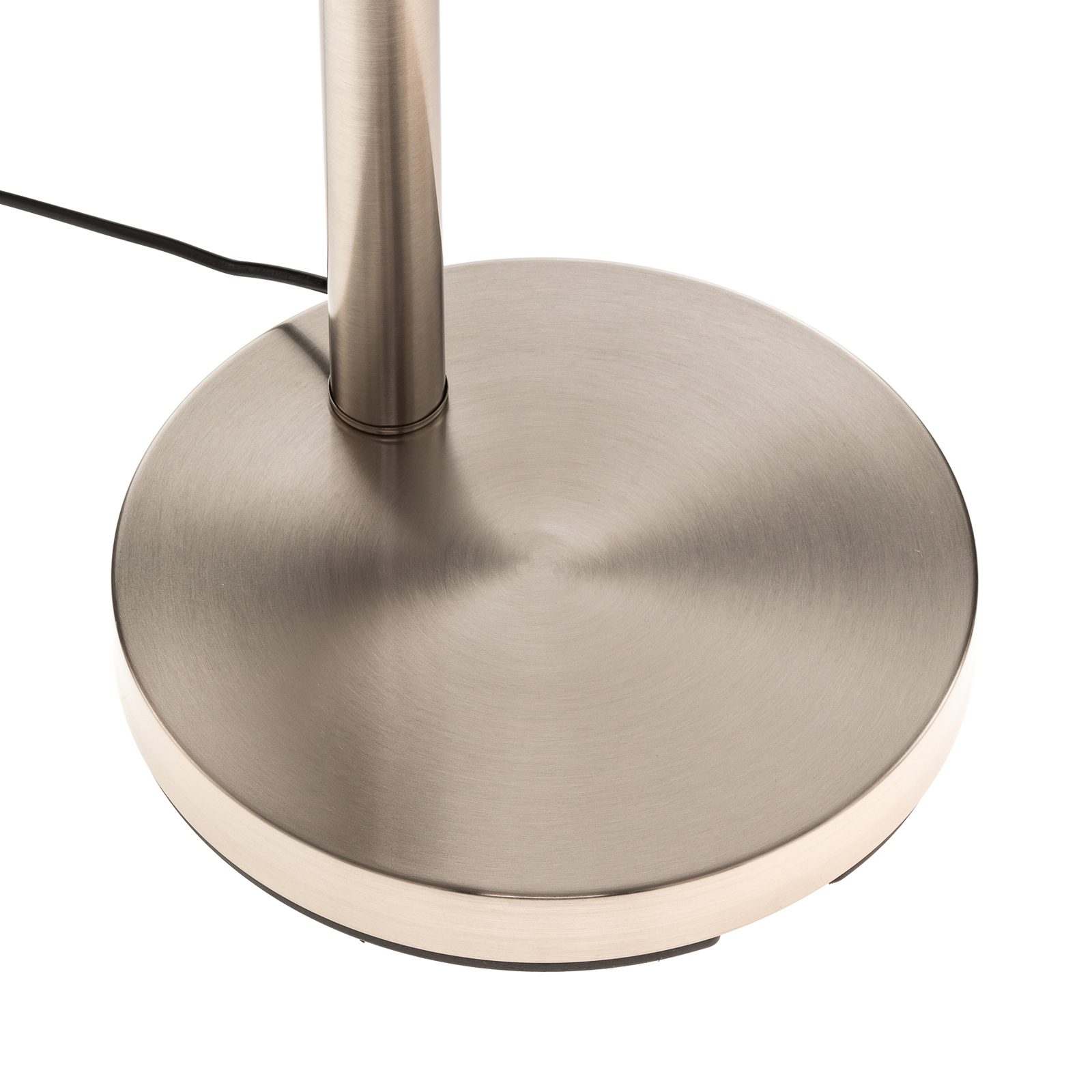 Lindby Nanika Stehleuchte, nickel/grau/taupe