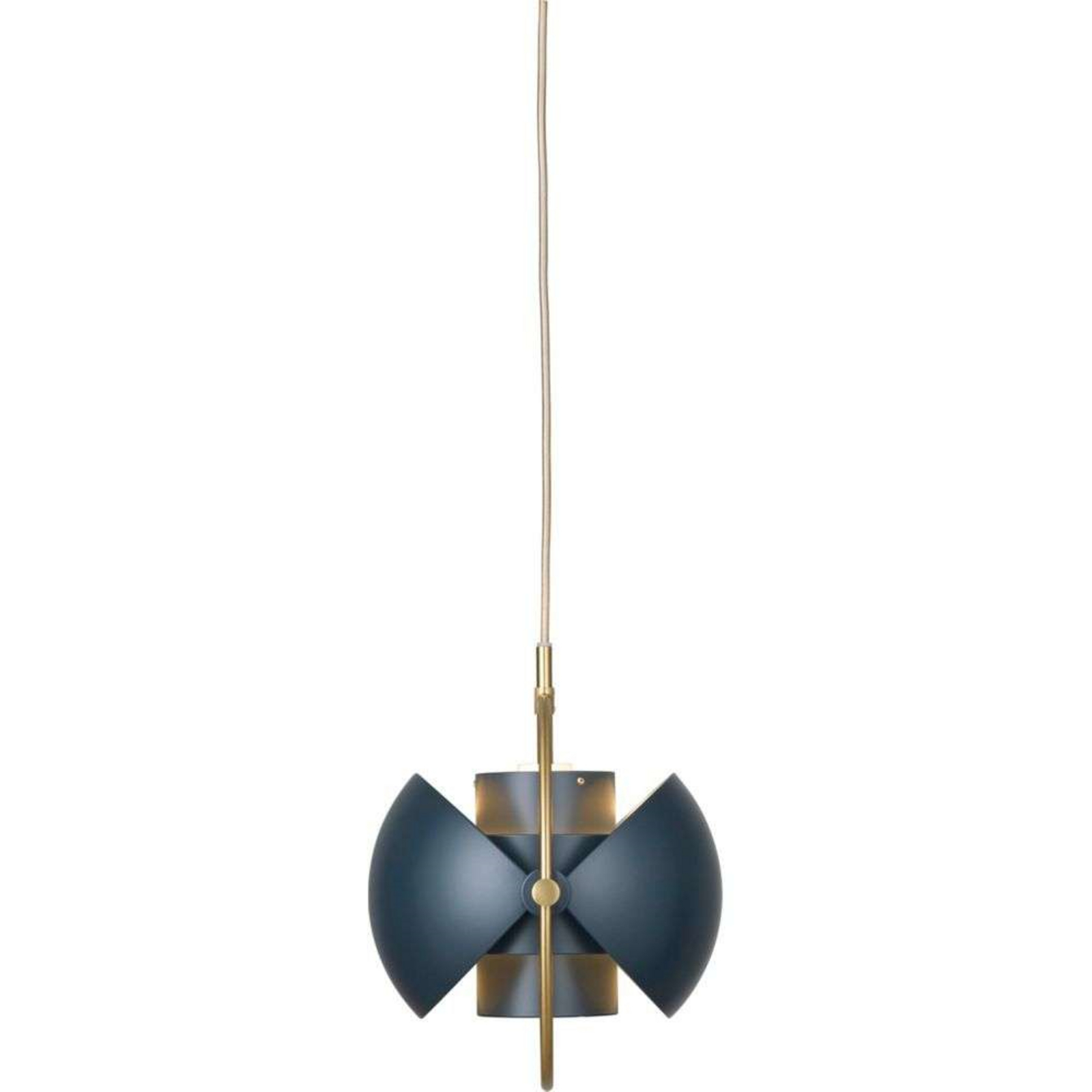 Multi-Lite Lustră Pendul S Brass/Midnight Blue - GUBI