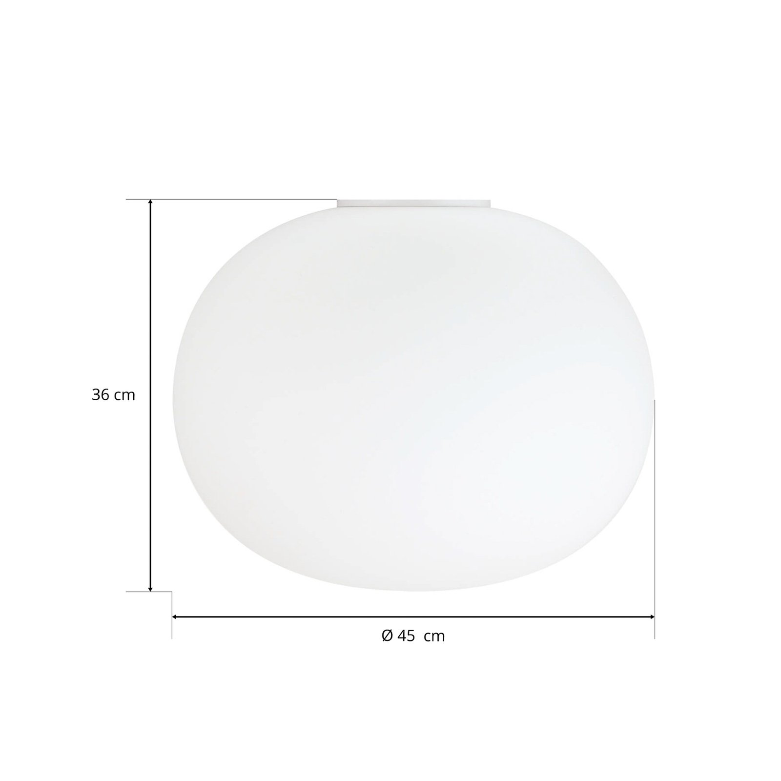 Glo-Ball C2 Stropní Lampa White - Flos