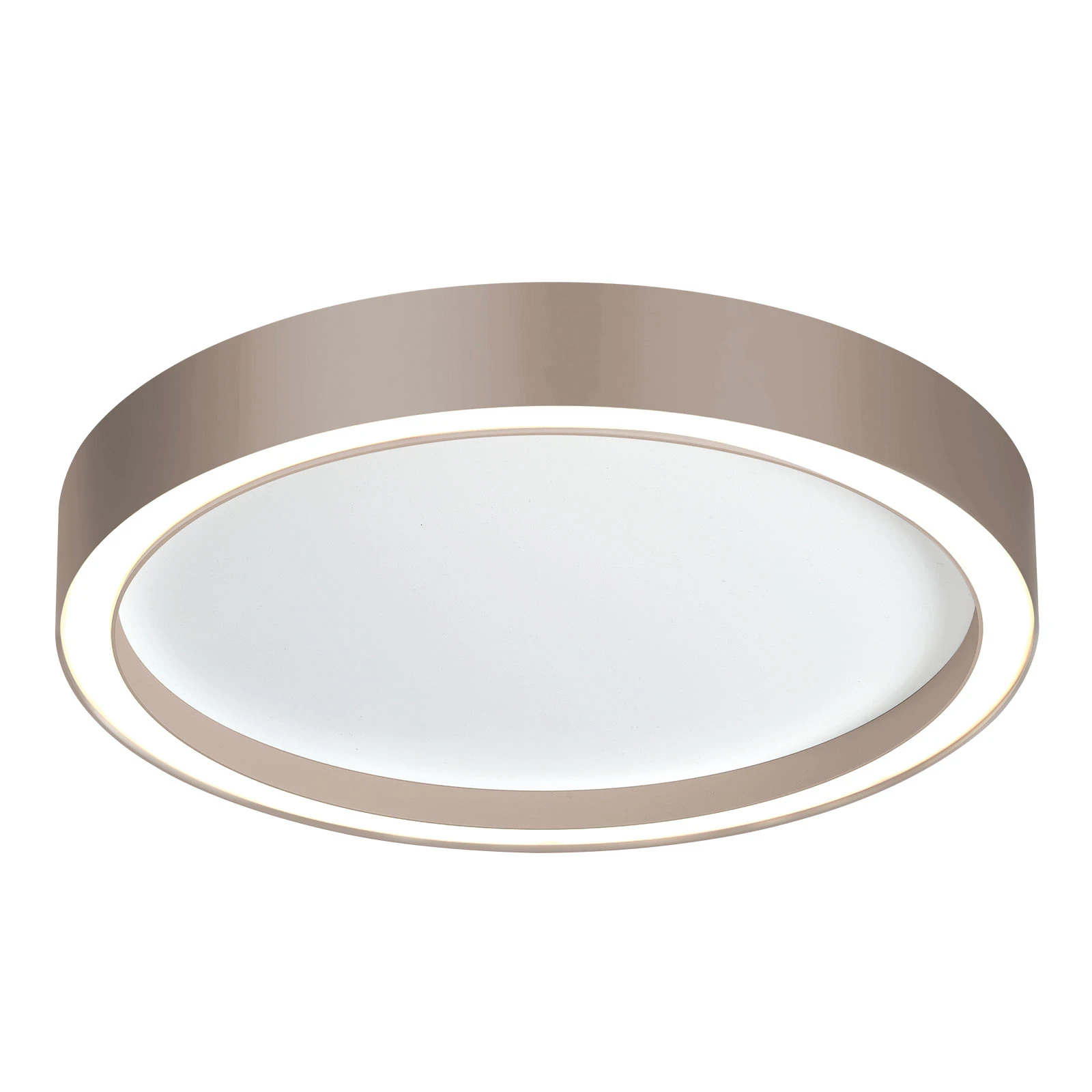 Bopp Aura LED φωτιστικό οροφής Ø 55cm λευκό/ταγρέ