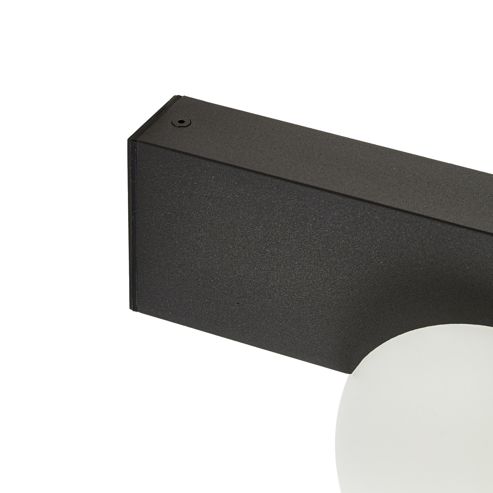 Candeeiro de parede exterior LED Vijon, preto, CCT, IP44 - Lucande