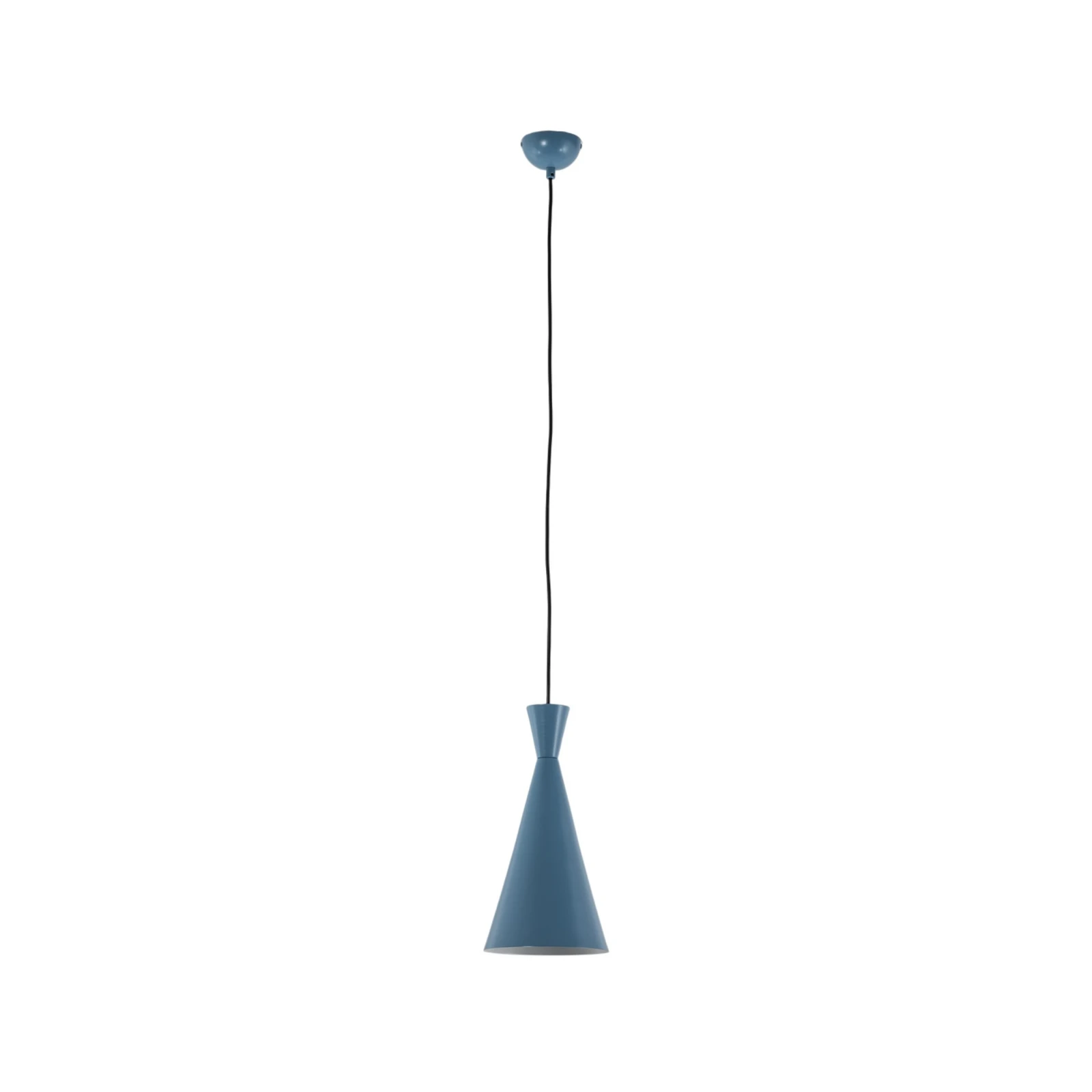 Candeeiro suspenso Tom, azul claro, metal, Ø 19 cm, E27