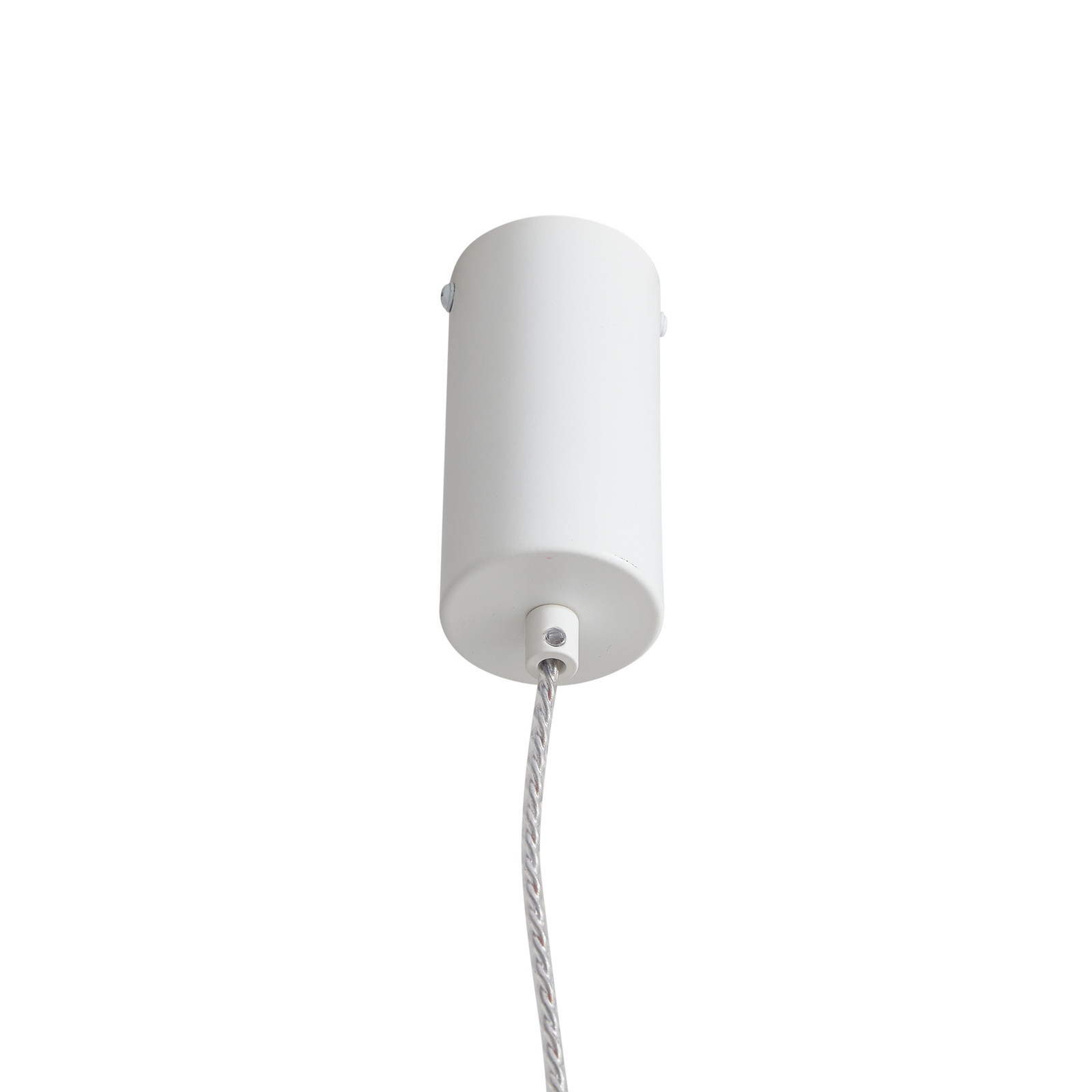 Lucande LED hanglamp Fay, lichtgrijs/lichtblauw, glas, Ø 15 cm