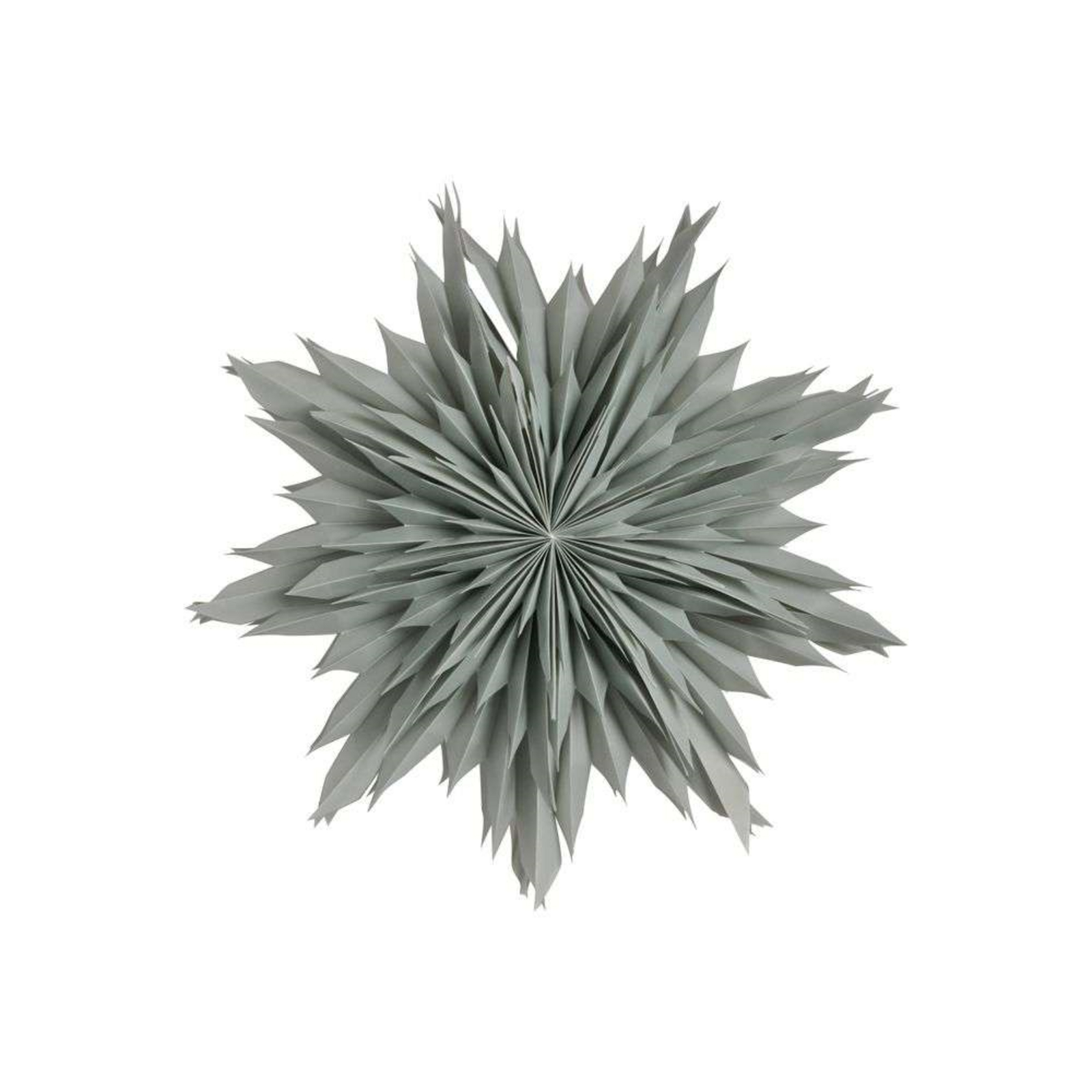 Oslo Estrella de papel, gris, Ø 60 cm, papel - Watt & Veke