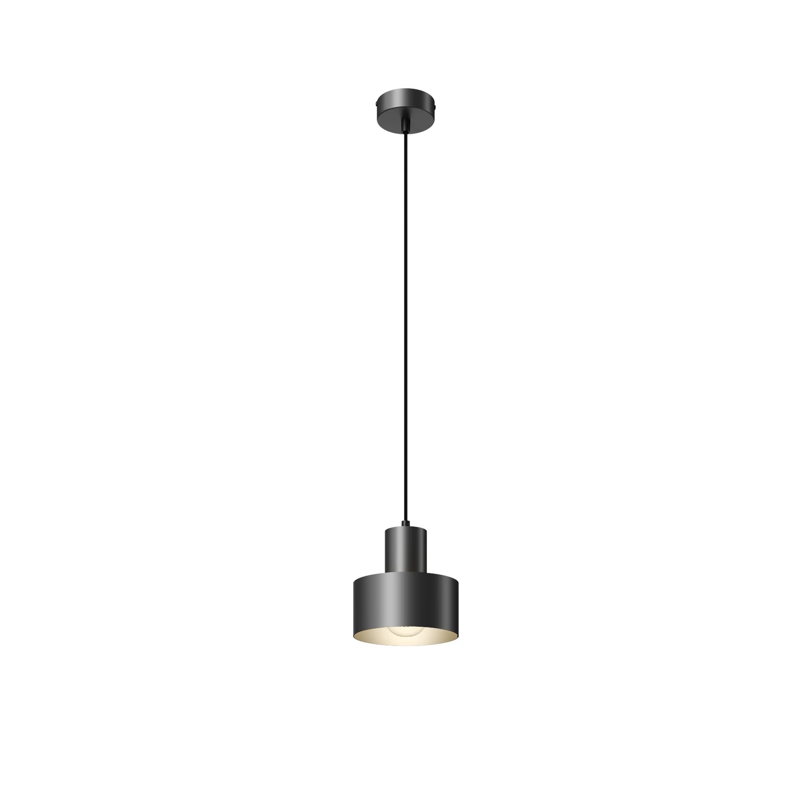 Lámpara colgante Rif de metal, negro, Ø 15 cm
