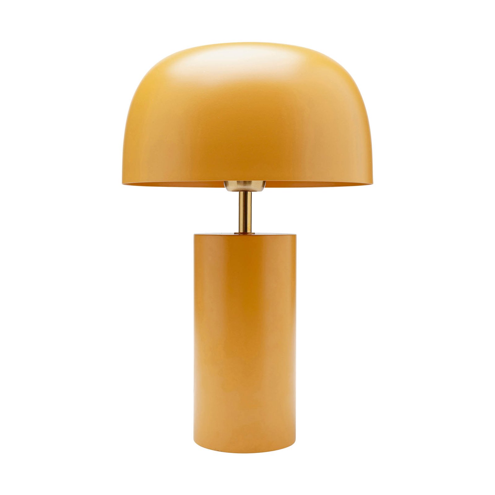 KARE bordlampe Loungy, oransje, stål, høyde 38 cm