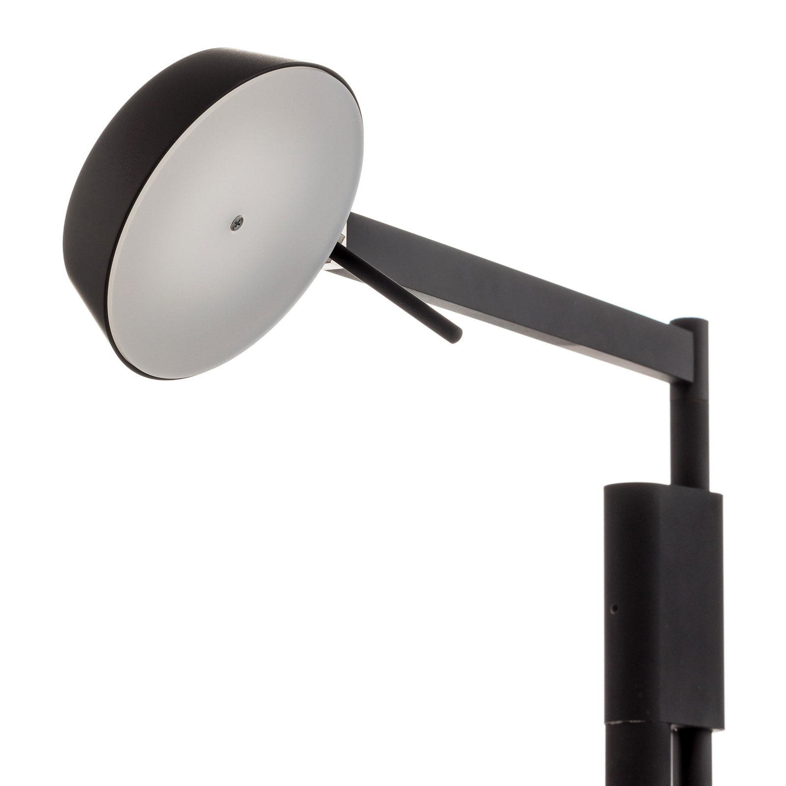 Rothfels Ulrik LED-gulvlampe, svart, nikkel