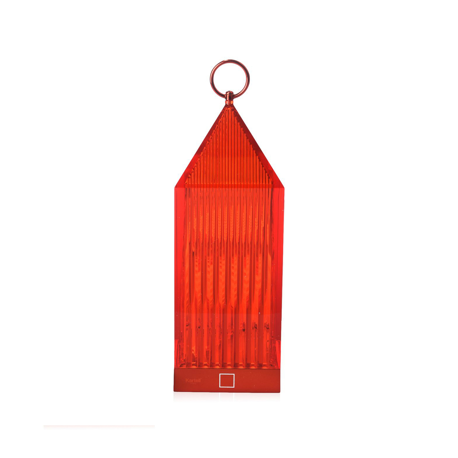 Lantern Portable Lampe de Table V2 Red - Kartell