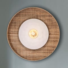 MARKET SET Portinatx falilámpa fehér, Ø50cm