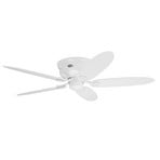 Hunter Low Profile III ventilador blanco/arce