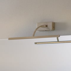 Kinkiet LED Matisse, szerokość 45 cm, srebrny