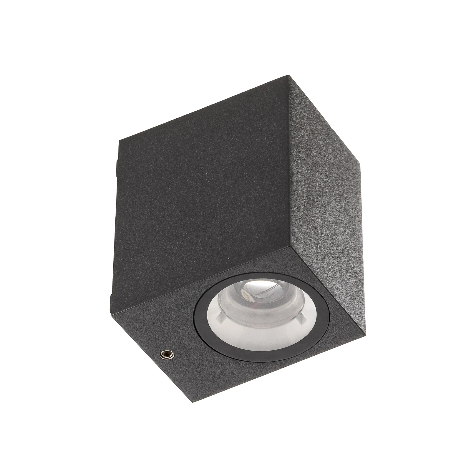Lucande LED-Außenwandleuchte Tavi, anthrazit, 9,5 cm, IP54