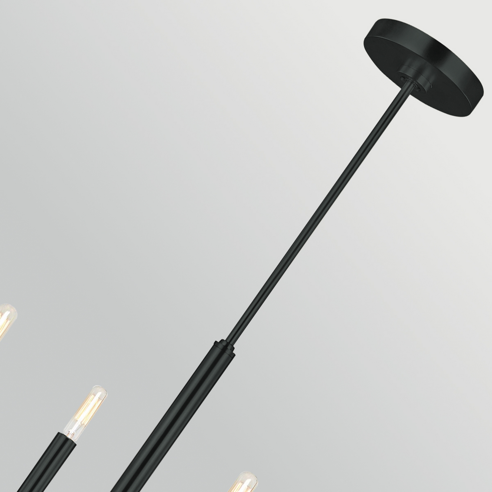 Kronleuchter Brianna, schwarz, Ø 61 cm, 6-flammig, Metall Kronleuchter Brianna, schwarz, Ø 61 cm, 6-flammig, Metall