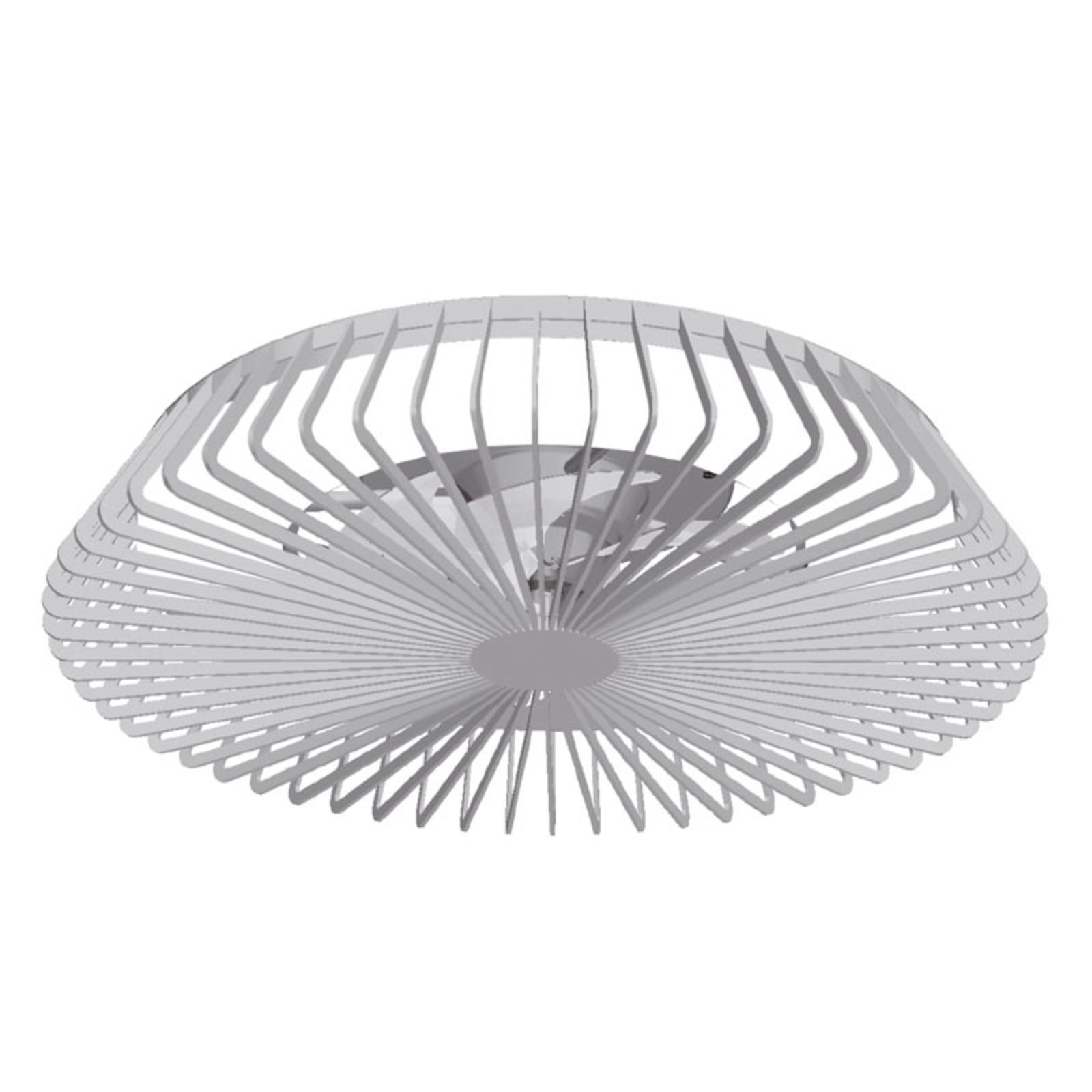 Himalaya LED griestu ventilators, lietotne, tālvadības pults