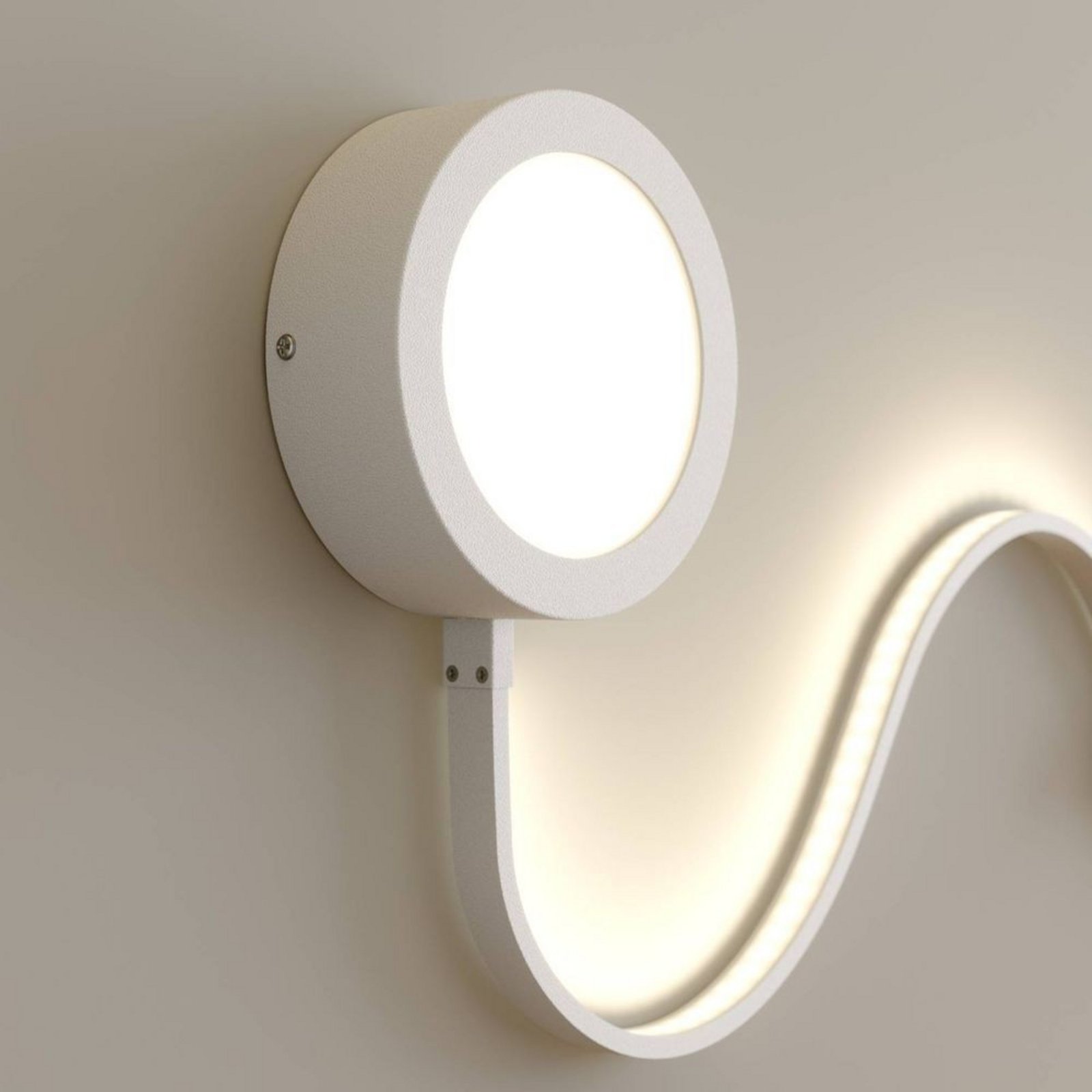 Annegrit LED Nástenné Svietidlo 20W White - Lindby