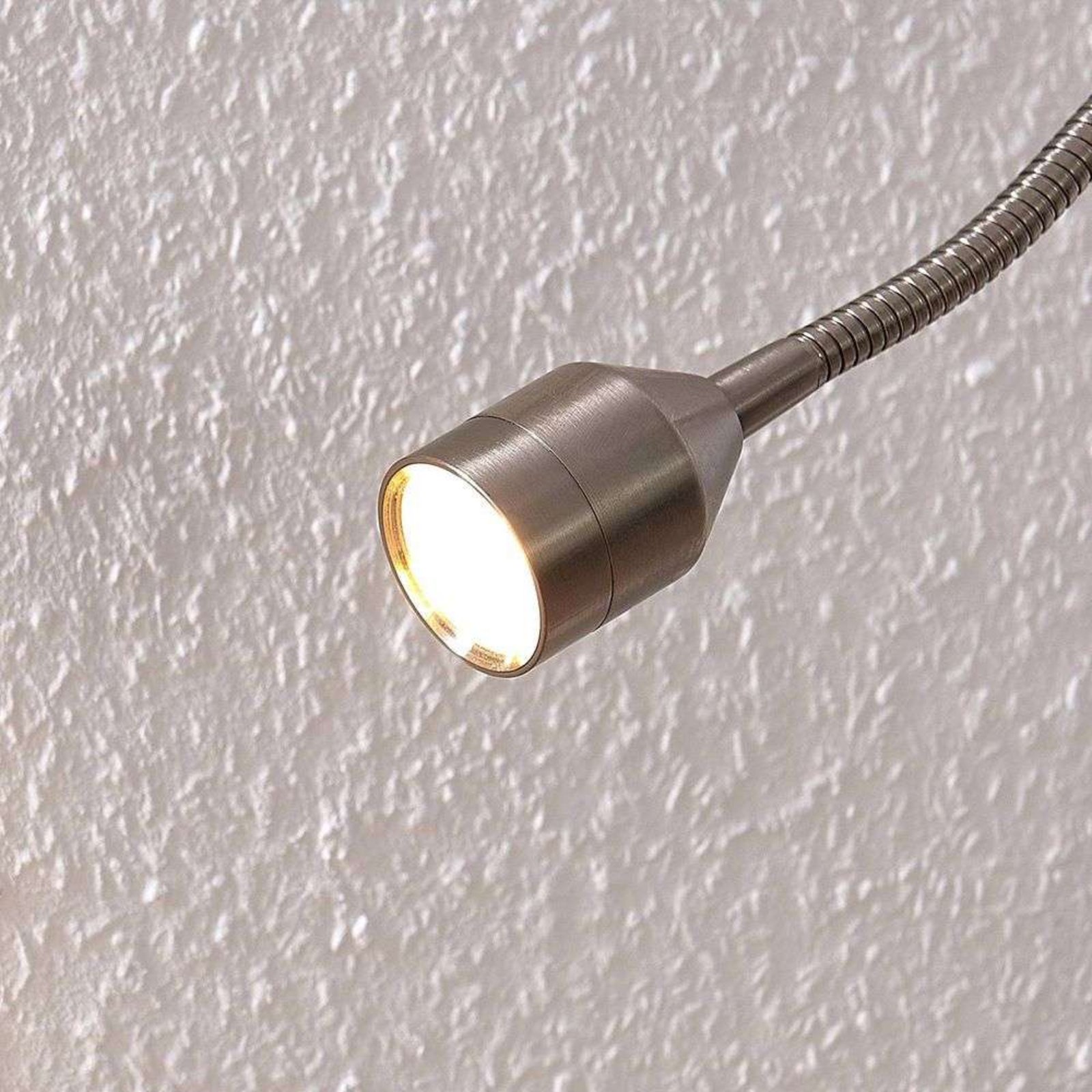 Hanilo LED Lampă cu Clips Nickel - Lindby