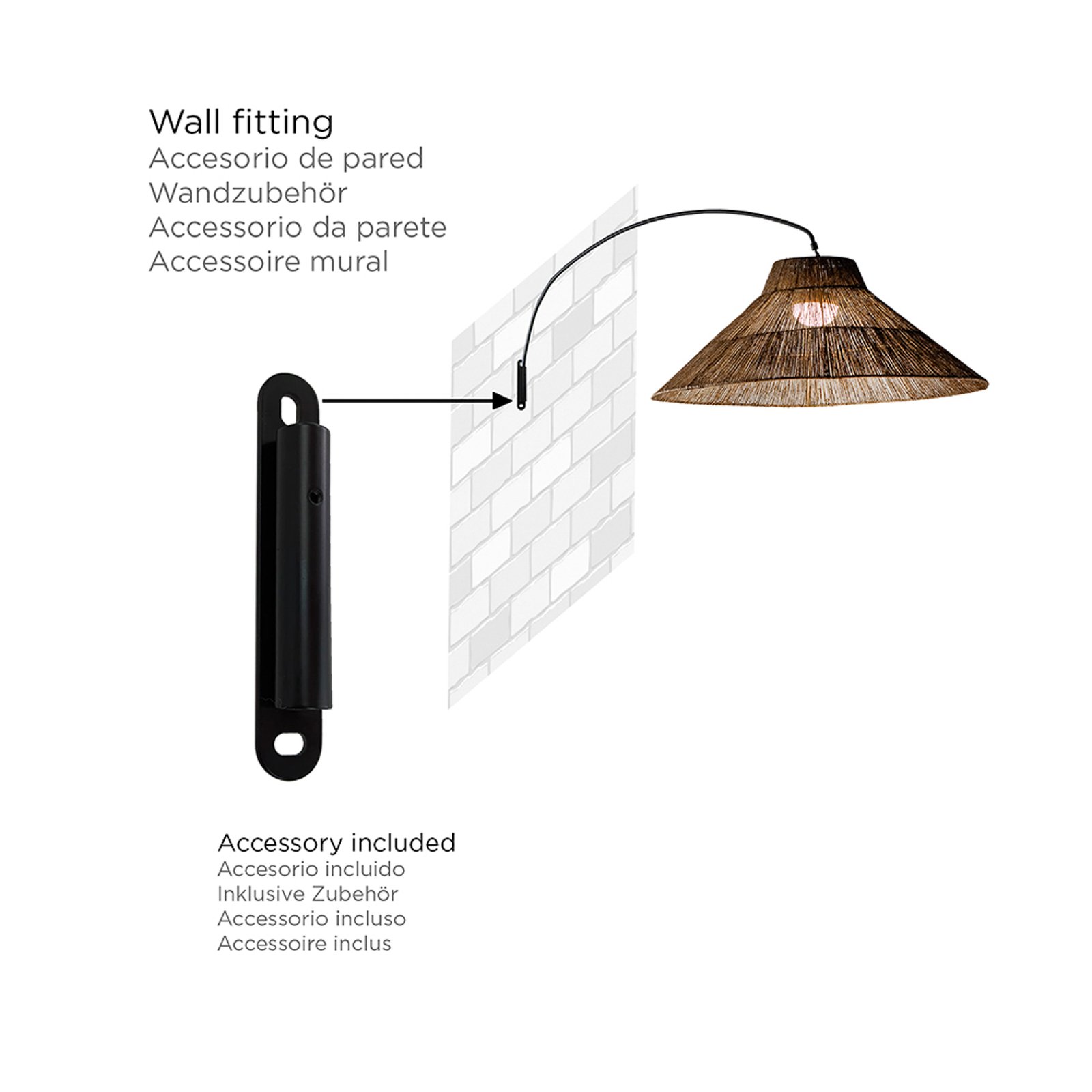 Newgarden Niza LED подова лампа за вътрешно/външно осветление, 230cm