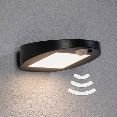 Paulmann LED-væglampe med solcelle Ryse