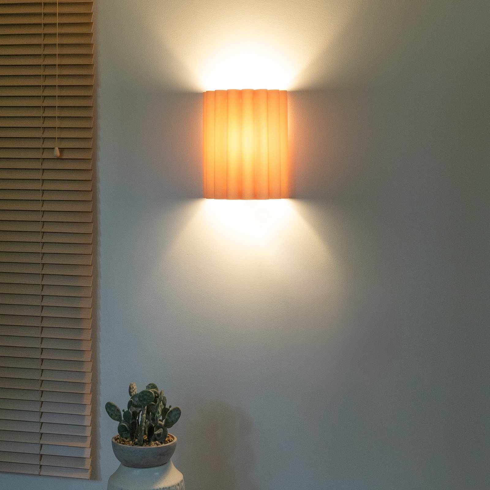 Kinkiet Aria, cappuccino, mikrofibra, E27