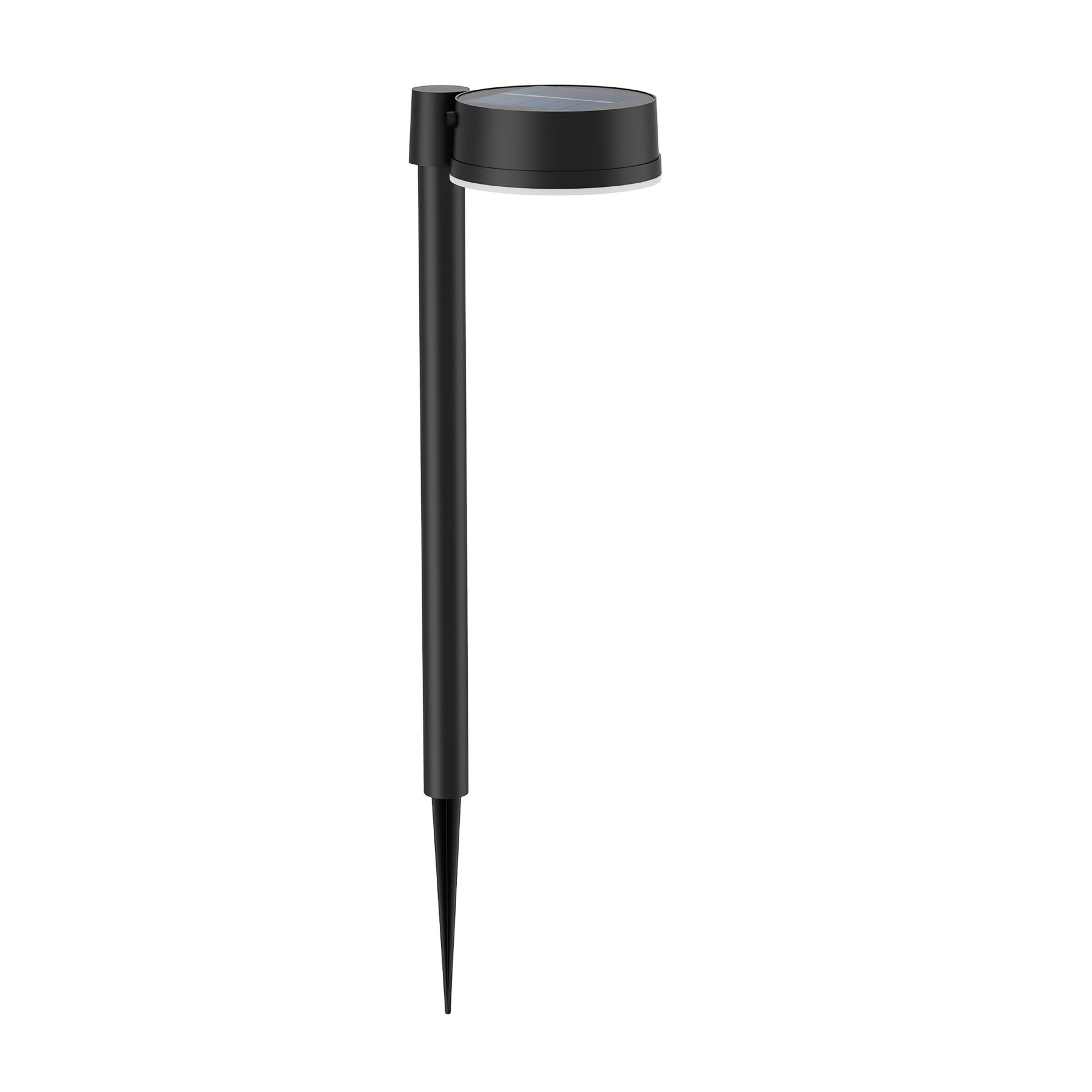 Philips LED-Solar-Erdspießleuchte Vynce, Ø Kopf 11,2 cm