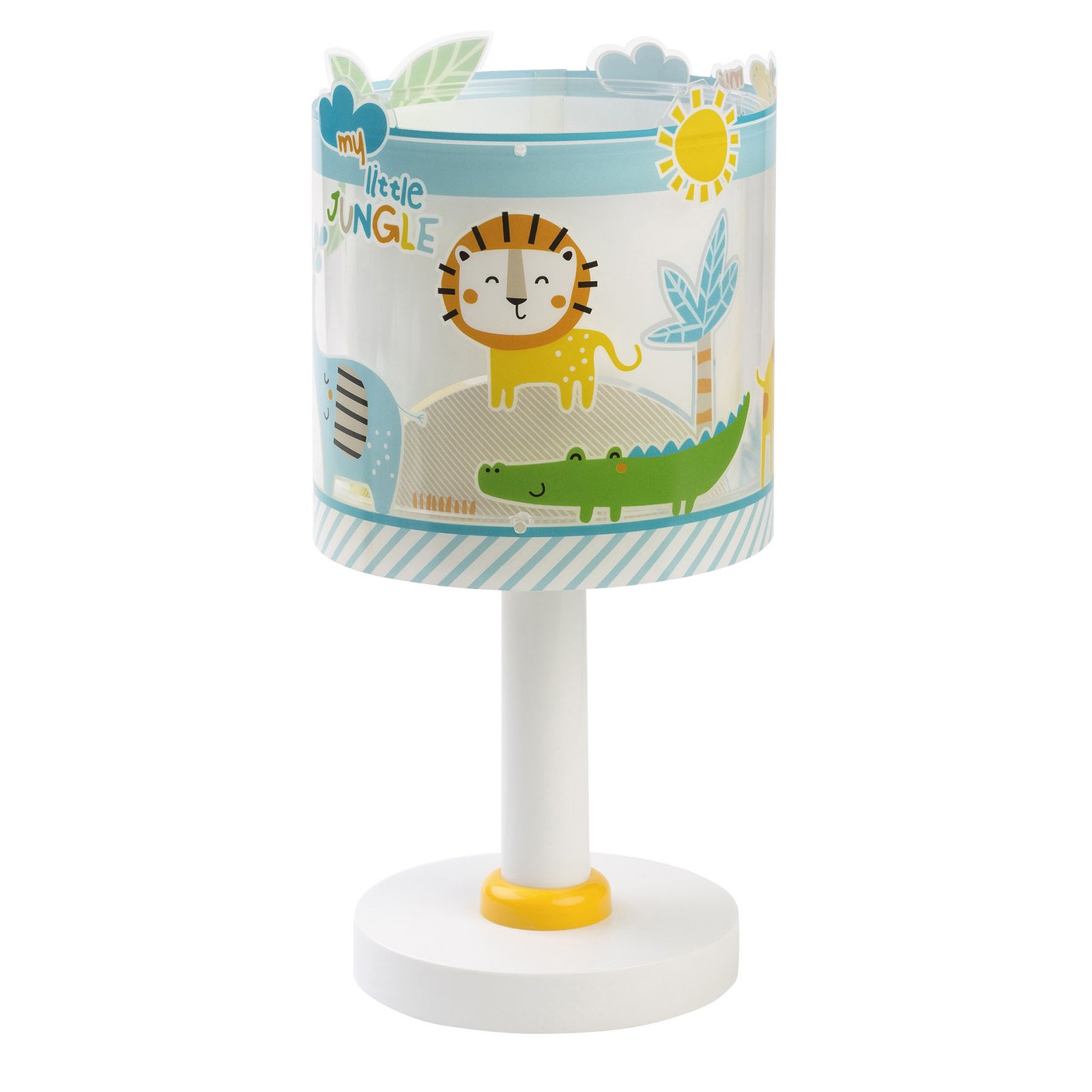 Lampa stołowa Little Jungle, fluorescencyjna