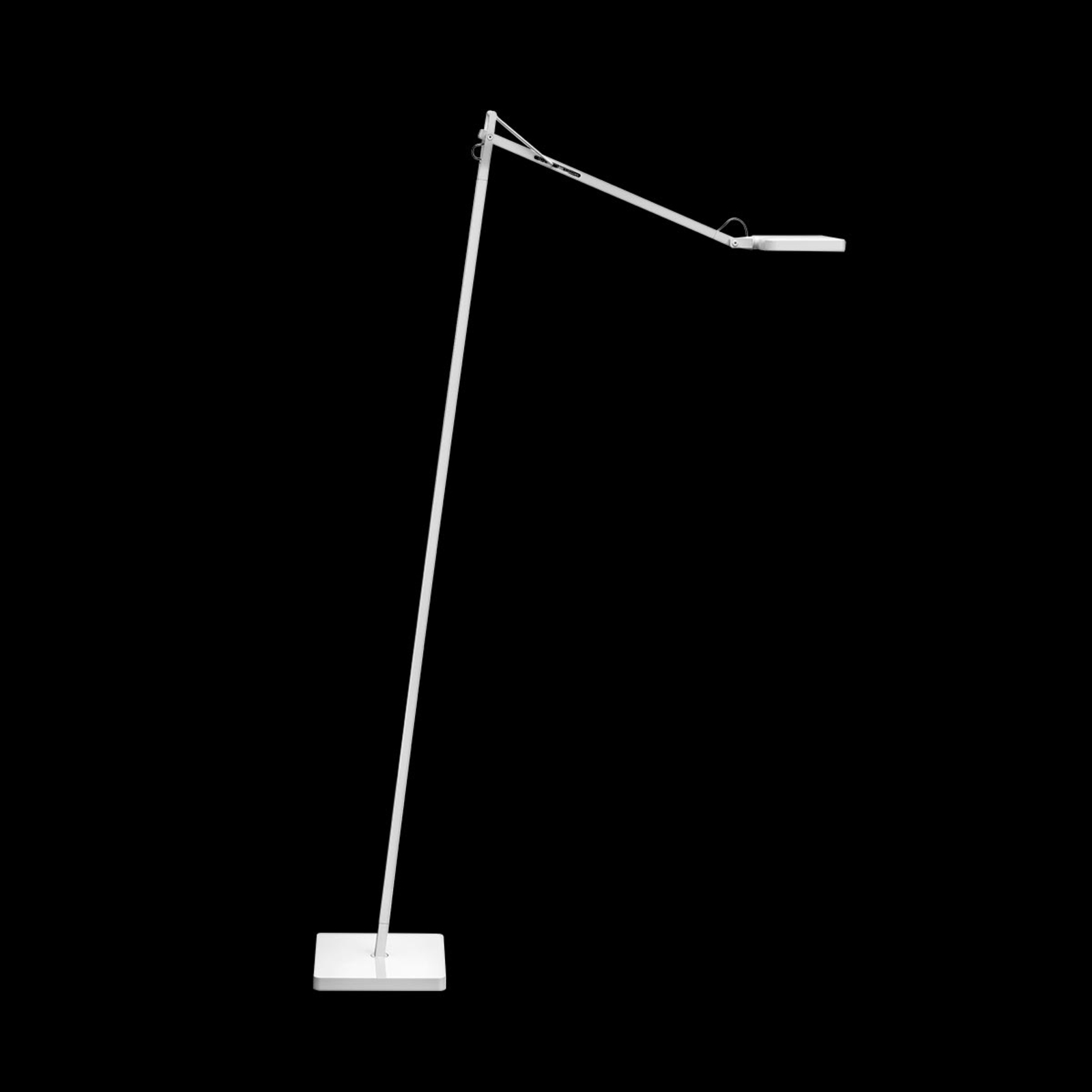 Lámpara de pie de diseño KELVIN LED, blanco