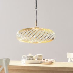 Tom Dixon Spring small -riippuvalo Ø56cm messinki